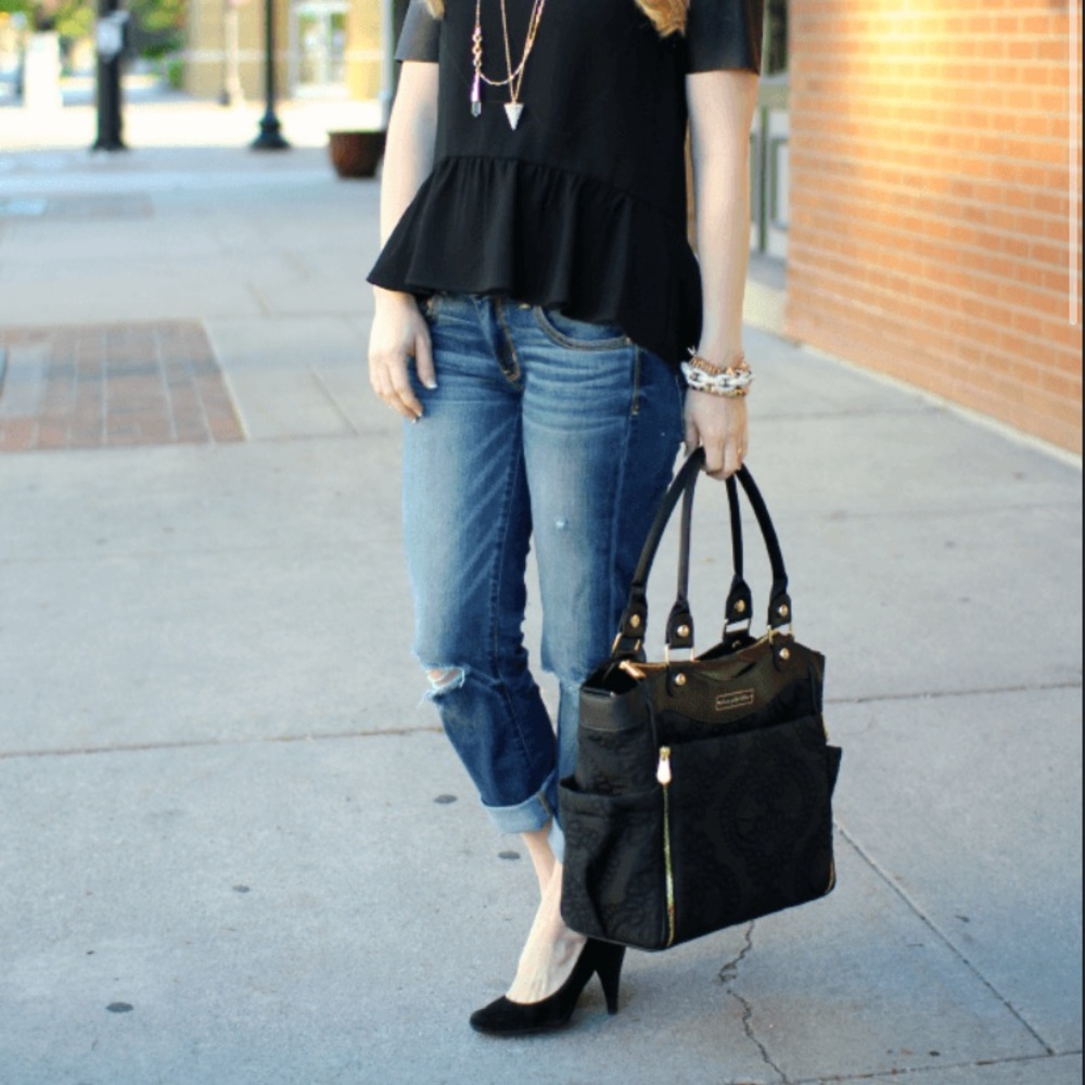 Petunia Pickle Bottom City Carry All Diaper Bag